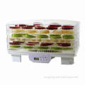 Food Dehydrator Machine with Thermostat Control, 6-dry Layers and 1-48-hour Timer, CE/RoHS/GS Mark